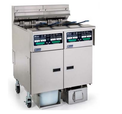 Pitco SELV14C/14T-2/FD Solstice Reduced Oil Volume Electric Fryer System