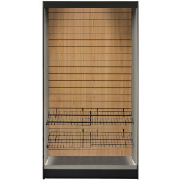 All State ASMMS361-DO Micro Market Display with Oak Slats 36