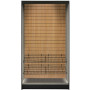 All State ASMMS362-KO Micro Market Kiosk with Oak Slats 36