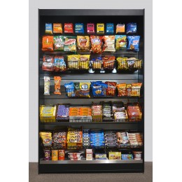 All State ASMMS491-DS Micro Market Display with Stainless Slats 49