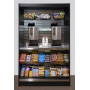 All State ASMMS492-KO Micro Market Kiosk with Oak Slats 49