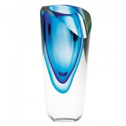 Badash Crystal Azure Vase 7