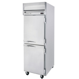 Beverage Air HFS1HC-1HS Horizon Series Half-Solid Door Freezer, 24 cu. ft.