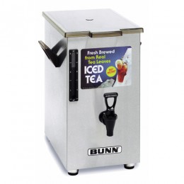 Bunn 03250.0003 TD4 4 Gallon Iced Tea Dispenser Sweet/Unsweet Handle - Square