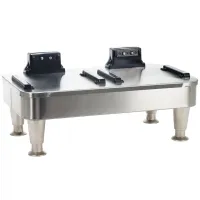 Bunn 27875.0201 Infusion Series Stainless Steel Soft Heat Double Server Docking Stand w/Wireless Communication 120V