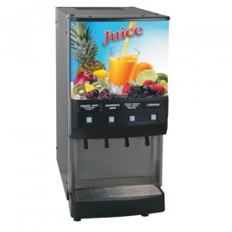 Bunn JDF-4S 4 Flavor Cold Beverage Juice Dispenser 120V
