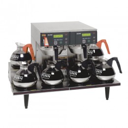 Bunn Axiom 0/6 Twin 12 Cup Automatic Coffee Brewer 6 Lower Warmers 208/240V