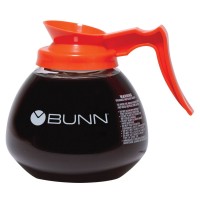 Bunn 42401.0101 Orange 12-Cup Glass Decanter 1 PK