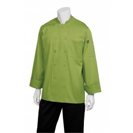 Chef Works 2833LIM5XL Genova Lime Chef's Coat 5XL