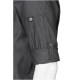 Chef Works SKL001BLK2XL Detroit Long-Sleeve Denim Shirt Black 2XL