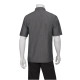Chef Works SKS002BLK2XL Detroit Short-Sleeve Denim Shirt 2XL