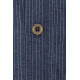 Chef Works SKS003IBL2XL Detroit Short-Sleeve Denim Shirt Striped Indigo Blue 2XL