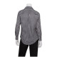 Chef Works W500BWCXS Women's Gingham Dress Shirt Black XS