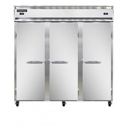 Continental 3RFF-SA Stainless Steel Exterior Dual Temperature Reach In Refrigerator/Freezer 78