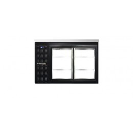 Continental BBC50-SGD-PT Pass Through Sliding Glass Door Back Bar Refrigerator 50