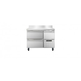 Continental CFA43-BS-D Freezer Base Cabinet with Backsplash and Two Drawers 43