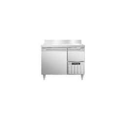 Continental DLRA43-SS-BS Designer Line Refrigerated Work Top with Backsplash 43