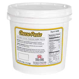 Cretors 16906-TF Chicago Style Cheese Corn Paste 30lb Pail