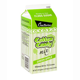 Cretors 7409-LI Green Apple Flossugar 6-3.25lb Cartons/CS