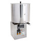 Cretors CMD25DL-CI Caramelizer 25 5 Gallon Cooker/Coater Left Hand Operation with Intermittent Mixer Timer