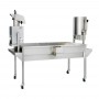 Cretors GCBKAS-X Single Shelf Cooling Table w/Fan Knockdown 6' 120V