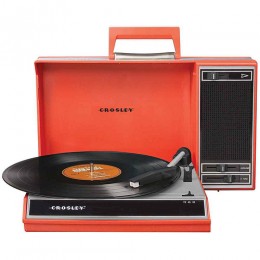 Crosley CR6016A-RE Spinnerette USB Turntable Red