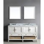 Dawn AACCS-6001 Bohemian 60 in Style Vanity-Single Sink and Marble Top