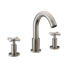 Dawn AB03 1513BN 3-Hole Widespread Lavatory Faucet with Cross Handles