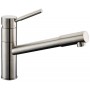 Dawn AB33 3241BN Brushed Nickel Single Lever Pull Out Faucet