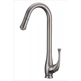 Dawn AB50 3084BN Brushed Nickel Single Lever Pull Out Spray Faucet