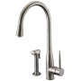 Dawn AB50 3178BN Brushed Nickel Single Lever Faucet with Side Spray
