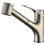 Dawn AB50 3709BN Brushed Nickel Single Lever Pull Out Spray Faucet