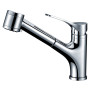 Dawn AB50 3709C Chrome Single Lever Pull Out Spray Faucet
