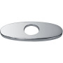 Dawn D520013001C Chrome 6 Inch Escutcheon Faucet Hole Cover Plate