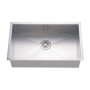 Dawn DSQ2816 Stainless Steel Undermount Single Bowl Square Sink