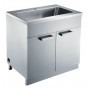 Dawn SSC3336 Stainless Steel Sink Base Cabinet and Top 33
