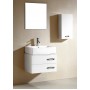 Dawn UN7805-01 23in European Vanity Cabinet w/ Single Ceramic Sink Top