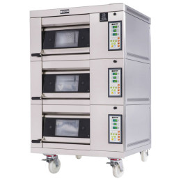 Doyon 1T3 Artisan Stone Three Deck Single Pan Capacity Oven Per Deck