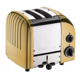 Dualit 27441 Classic 2-Slice Toaster - Brass