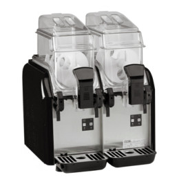 Elmeco BB2 Big Biz Mini Frozen/Cold Beverage 1.6 Gallon Black 2 Bowl
