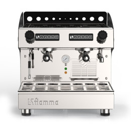 Fiamma Caravel CV-B - 2 Group Compact Volumetric Espresso Machine 120V/1800W Black