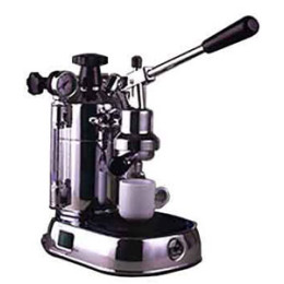 La Pavoni PC-16 Professional 16cup Lever Espresso Machine Chrome Base
