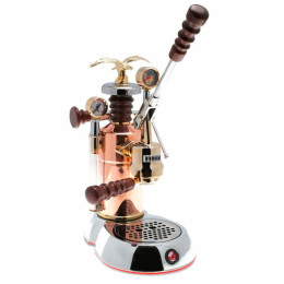 La Pavoni ESPED-16 Esperto, Edotto Espresso Machine Chrome/Copper