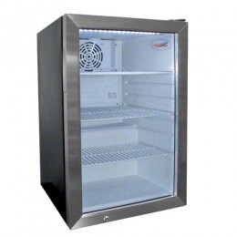 Excellence EMM-5HC Countertop Beverage Glass Door Cooler, 4.3 cu ft