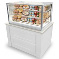 Federal ITR4834 Italian Glass Drop In Refrigerated Counter Display Case 48