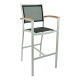 Florida Seating BAL-5624 South Beach Collection Outdoor Barstool with Arms