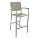 Florida Seating BAL-5624 South Beach Collection Outdoor Barstool with Arms