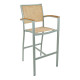 Florida Seating BAL-5624 South Beach Collection Outdoor Barstool with Arms