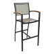 Florida Seating BAL-5624 South Beach Collection Outdoor Barstool with Arms