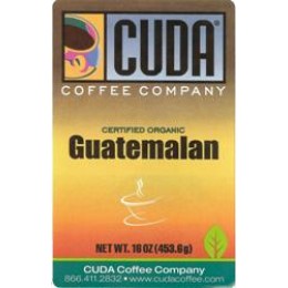Cuda Coffee Certified Organic Guatemalan 1lb